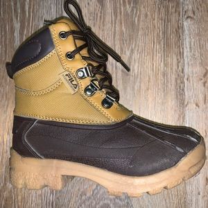 FILS toddler WeatherTech boots size 12.5
